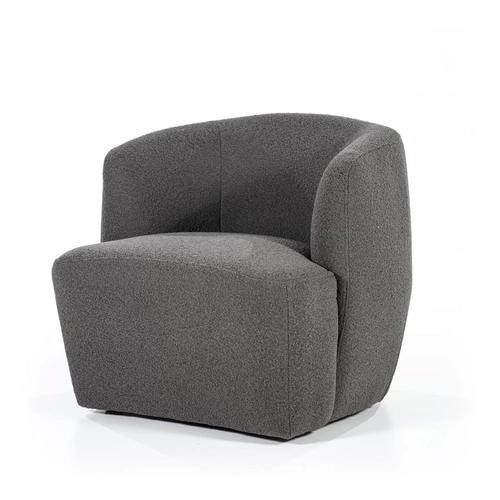 Lounge chair Charlotte - grey copenhagen