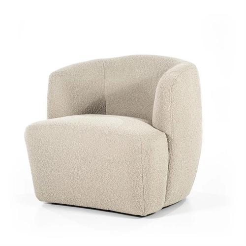 Lounge chair Charlotte - taupe copenhagen