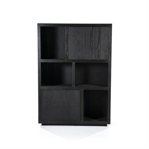 Cabinet Helsinki 120x170cm 2drs - black