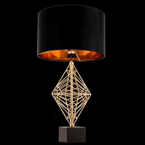 Table lamp CARACAS gold / black