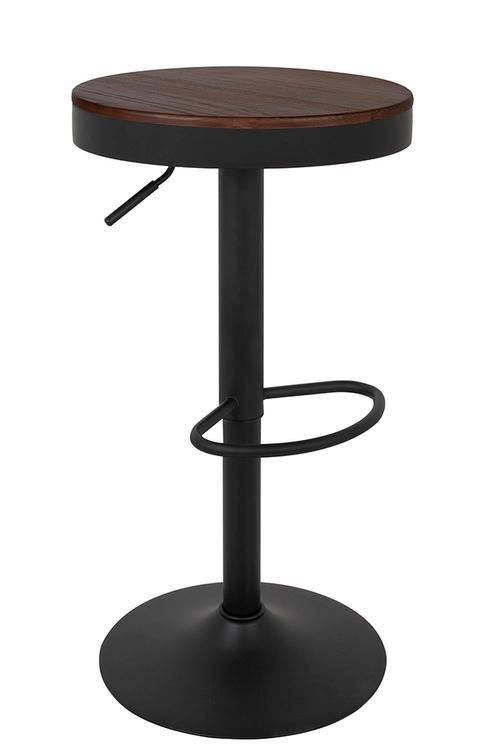 Black / dark elm adjustable VOLT bar chair