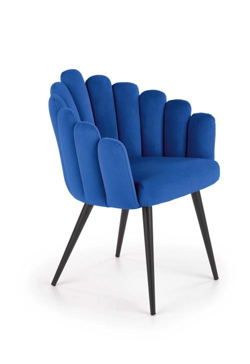 K410 navy blue velvet chair (1p=1pc)