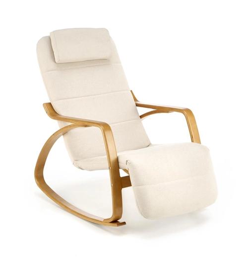 PRIME leisure armchair with cradle function, beige (1p=1pc)