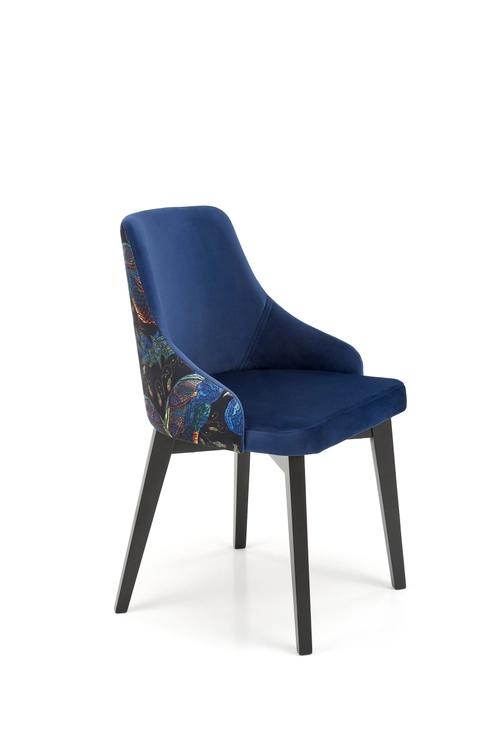 ENDO chair black / tap: BLUVEL 86 (navy blue) (1p=1pc)