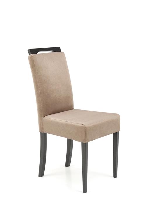 CLARION 2 chair black / tap: MONOLITH 09 (beige) (1p=2pcs)