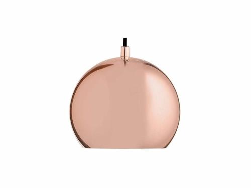 FRANDSEN BALL V hanging lamp, copper
